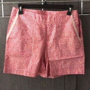 cabi Picnic shorts — Pink Patterned Shorts size 2